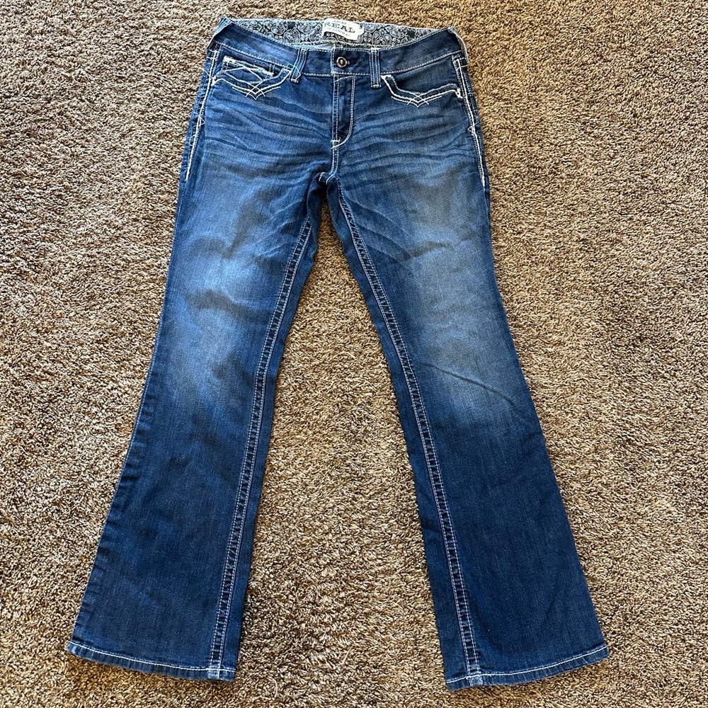 Ariat, Mid rise boot cut, 32R